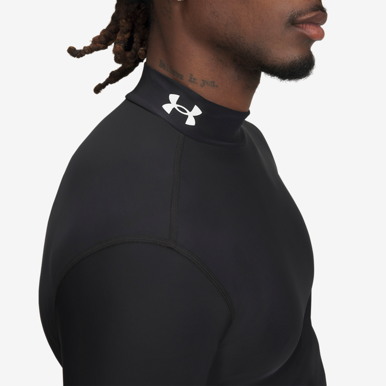 Under Armour Heatgear Og Compression Mock L/S Image 3 of 3. Tap to open photo gallery.