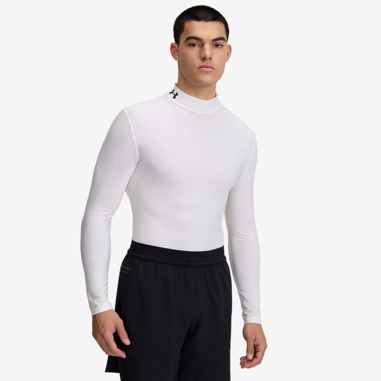 Under Armour Heatgear Og Compression Mock L/S Image 1 of 2. Tap to open photo gallery.
