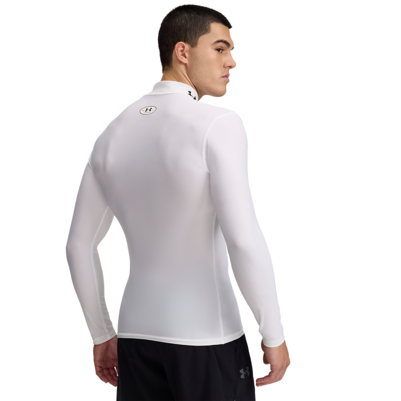Under Armour Heatgear Og Compression Mock L/S Image 2 of 2. Tap to open photo gallery.