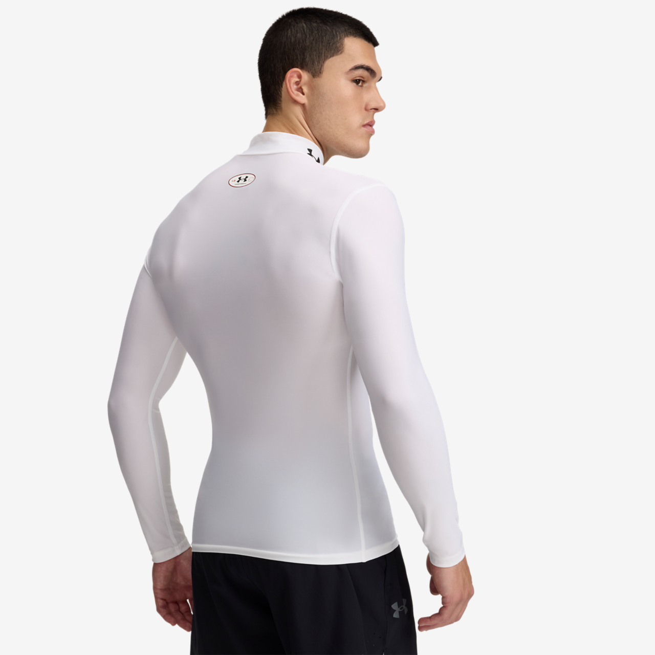 Under Armour Heatgear Og Compression Mock L/S Image 2 of 2. Tap to open photo gallery.