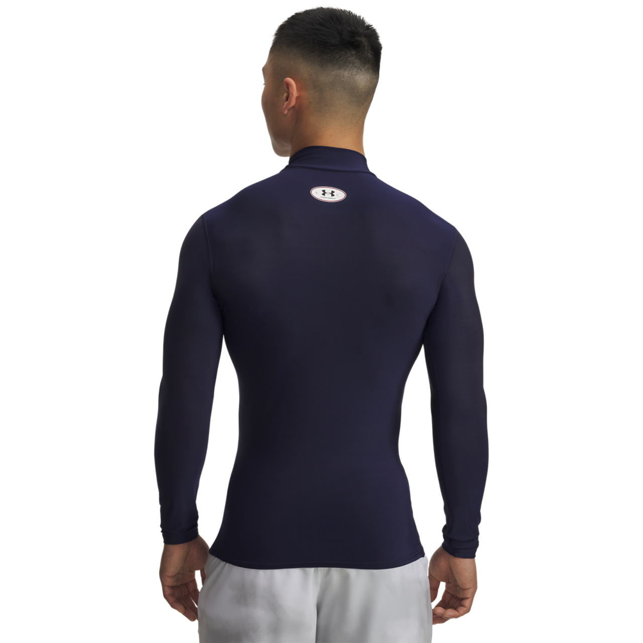 Under Armour Heatgear Og Compression Mock L/S Image 2 of 2. Tap to open photo gallery.