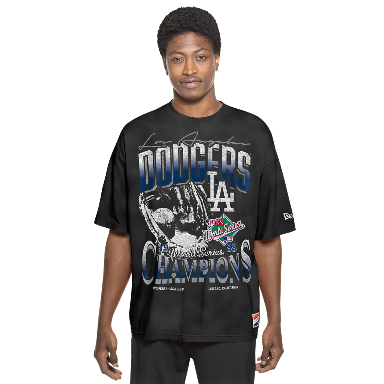 New Era Dodgers World Series Champs T-Shirt  Image 1 of 2. Tap to open photo gallery.