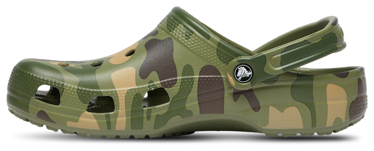 Crocs Classic Clogs Duck Camo Image 2 of 5. Tap to open photo gallery.