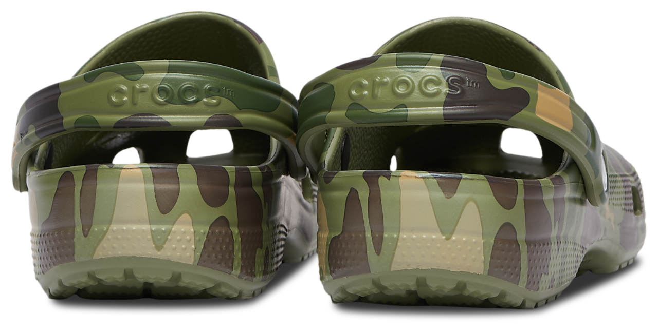 Crocs Classic Clogs Duck Camo Image 3 of 5. Tap to open photo gallery.