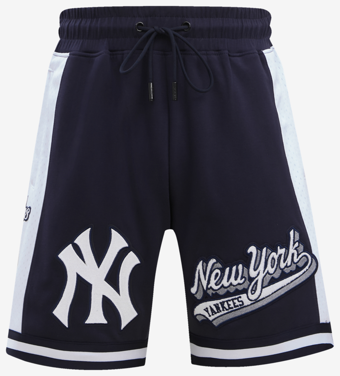 Pro Standard Yankees Script Tail DK 2.0 Shorts Image 1 of 11. Tap to open photo gallery.