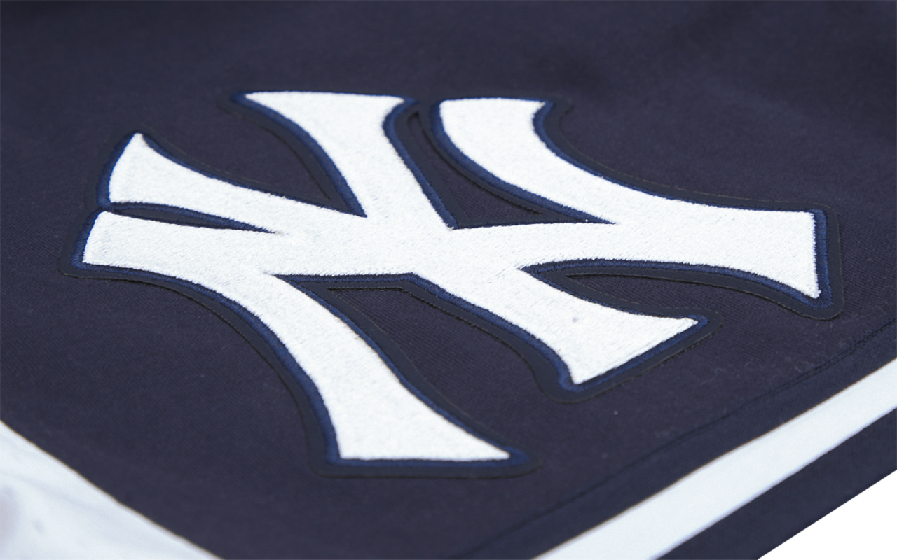 Pro Standard Yankees Script Tail DK 2.0 Shorts Image 6 of 11. Tap to open photo gallery.