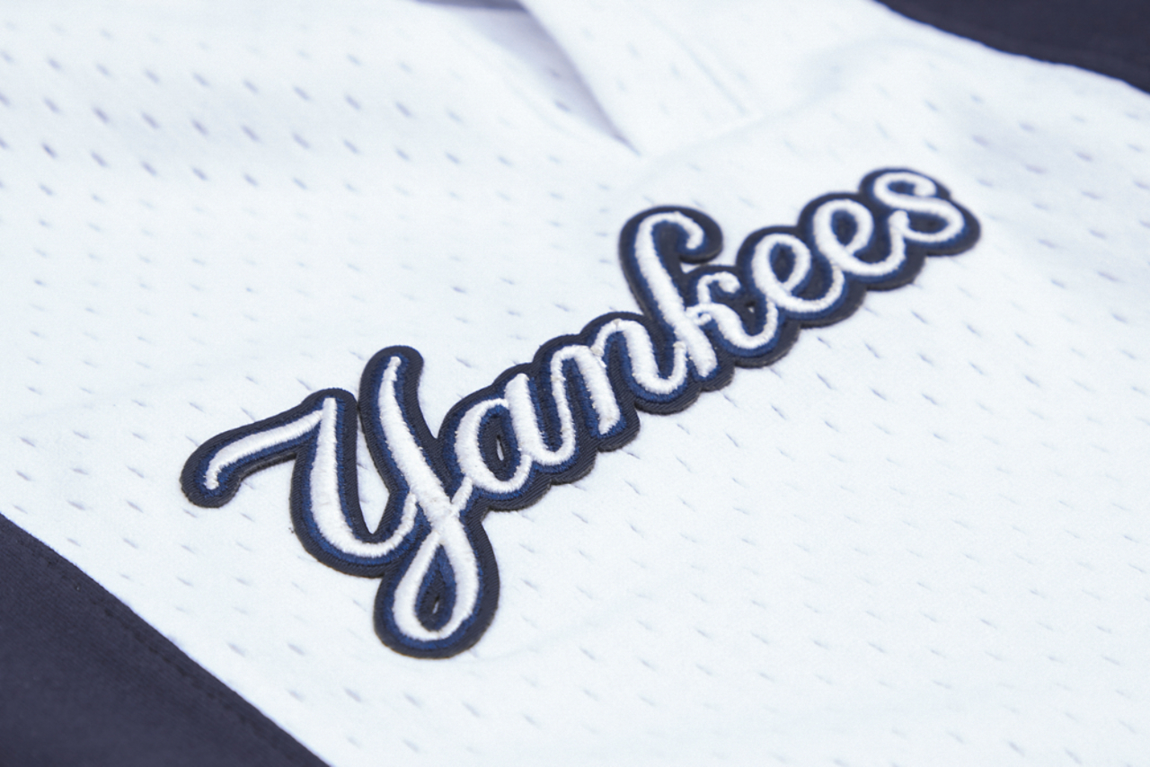 Pro Standard Yankees Script Tail DK 2.0 Shorts Image 8 of 11. Tap to open photo gallery.