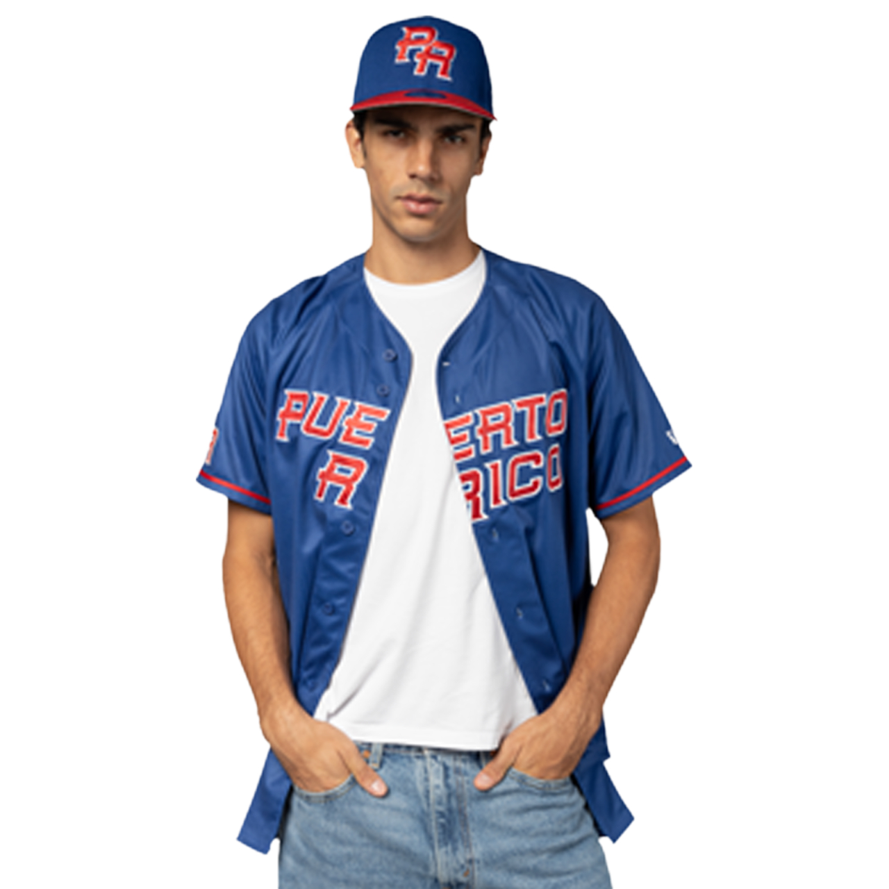 New Era Puerto Rico FG Jersey Image 5 of 9. Tap to open photo gallery.