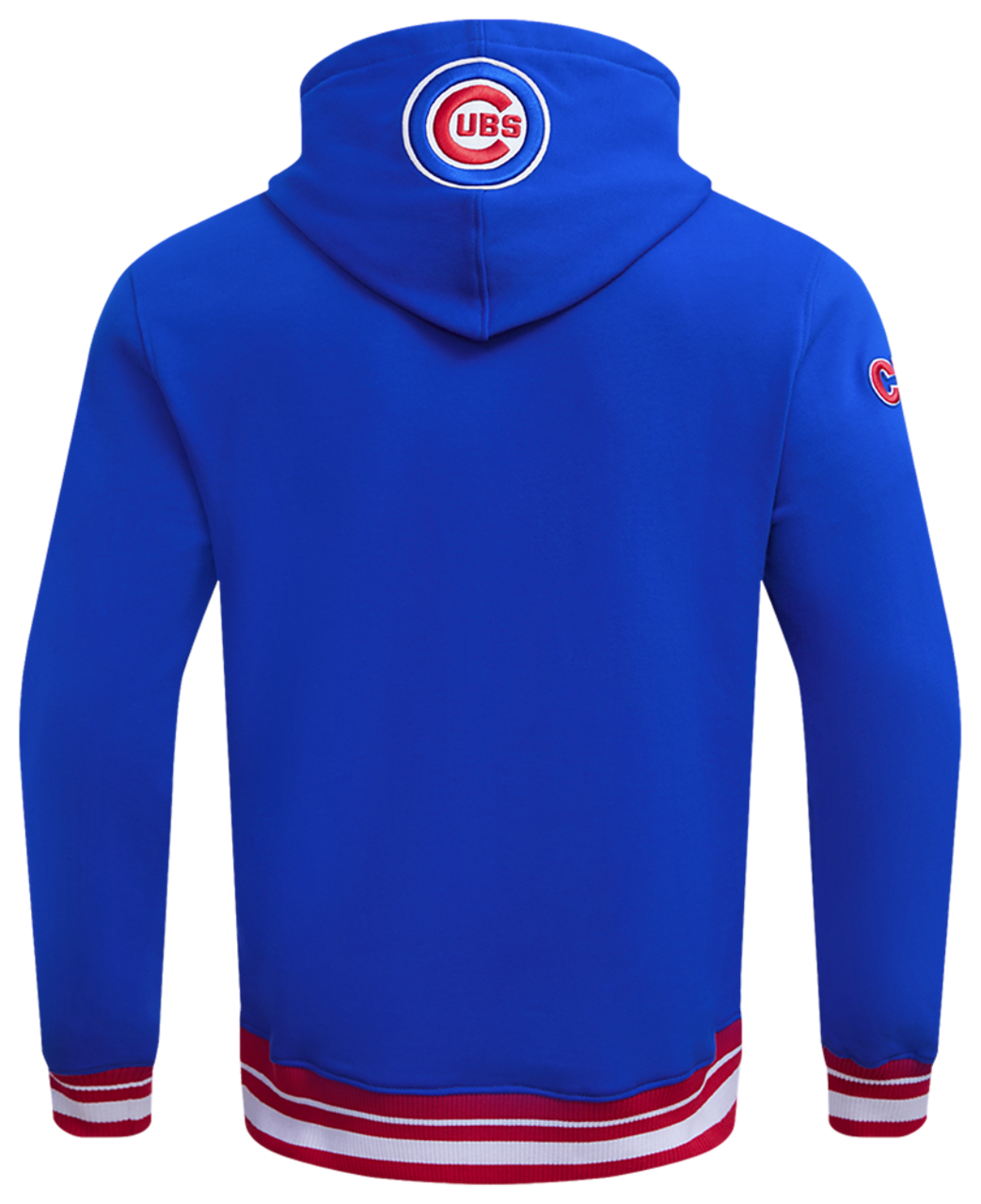 Pro Standard CUBS SCRIPT TAIL RIB FLC PO HOODIE Image 2 of 8. Tap to open photo gallery.