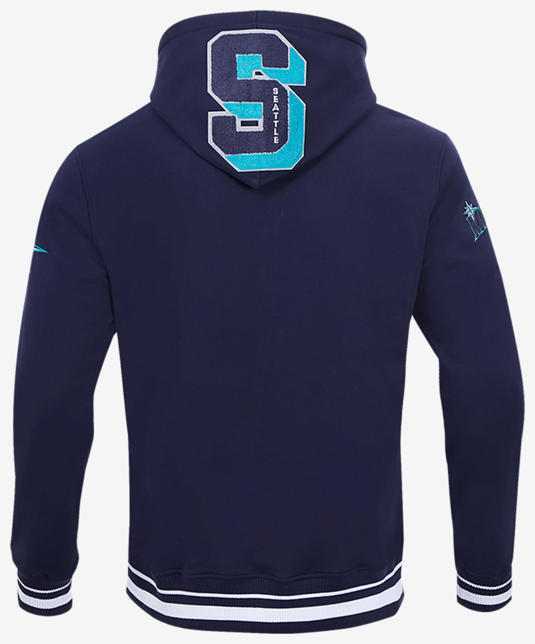 Pro Standard MARINERS MASH UP RIB FLC PO HOODIE Image 2 of 8. Tap to open photo gallery.
