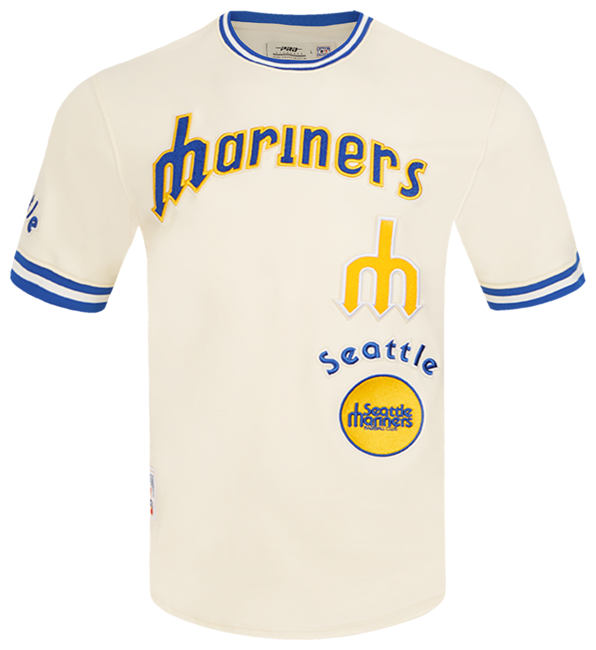 Pro Standard MARINERS RETRO CLASSIC DK TEE V2 Image 1 of 7. Tap to open photo gallery.