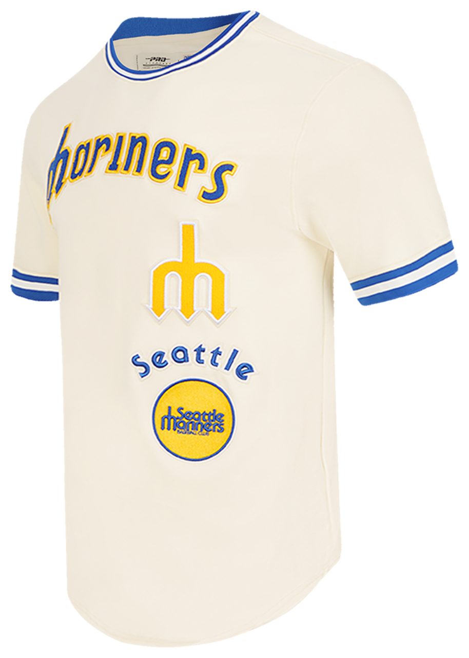 Pro Standard MARINERS RETRO CLASSIC DK TEE V2 Image 3 of 7. Tap to open photo gallery.