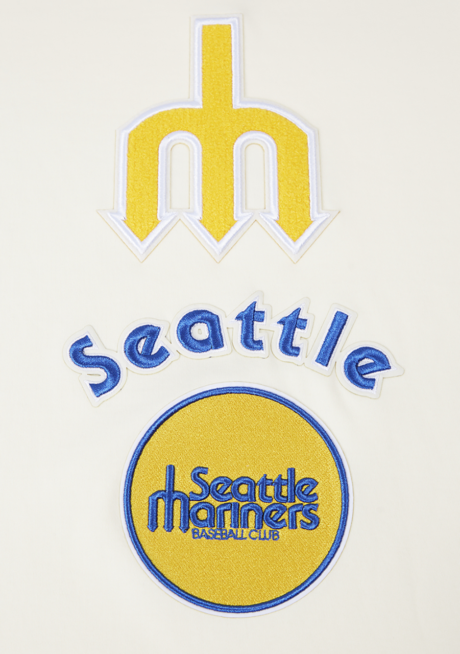 Pro Standard MARINERS RETRO CLASSIC DK TEE V2 Image 6 of 7. Tap to open photo gallery.