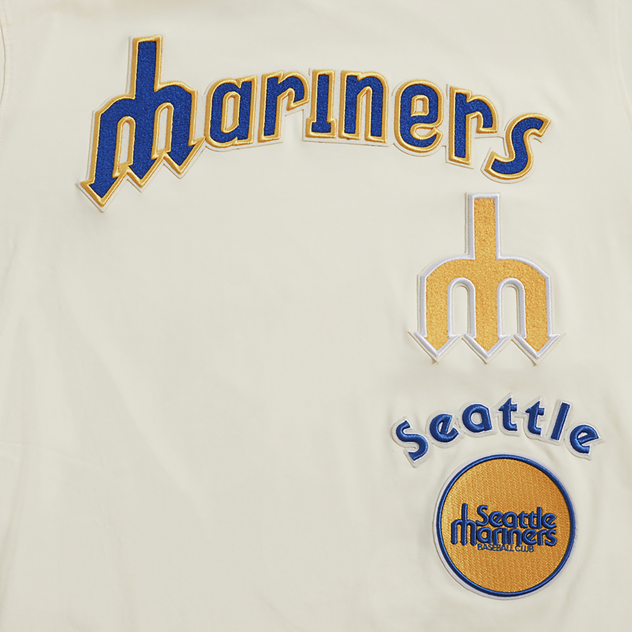 Pro Standard MARINERS RETRO CLASSIC SJ STRIPED TEE V2 Image 5 of 5. Tap to open photo gallery.