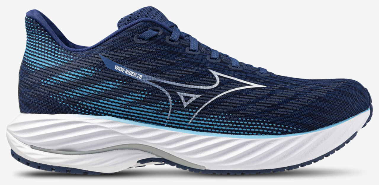 Mizuno Wave Rider 28 Image 1 of 5. Tap to open photo gallery.