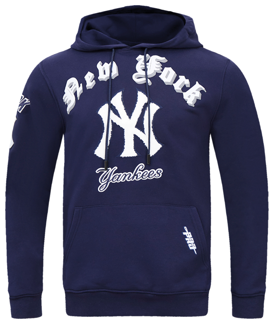 Pro Standard YANKEES OLD ENGLISH FLC PO HOODIE Image 1 of 8. Tap to open photo gallery.