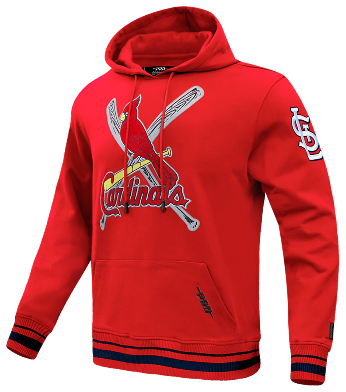 Pro Standard CARDINALS MASH UP M RIB FLC PO HOODIE Image 3 of 8. Tap to open photo gallery.