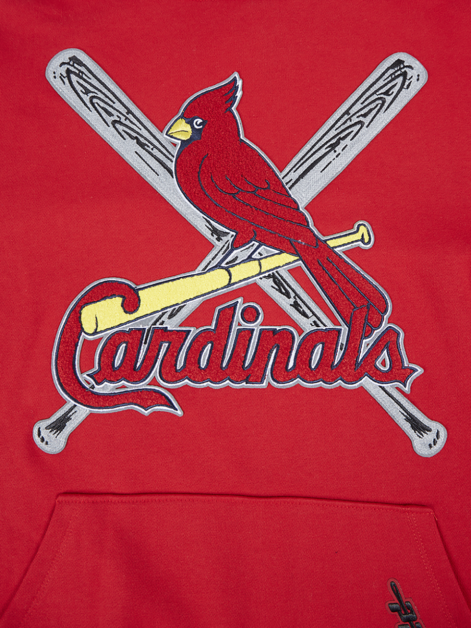 Pro Standard CARDINALS MASH UP M RIB FLC PO HOODIE Image 5 of 8. Tap to open photo gallery.