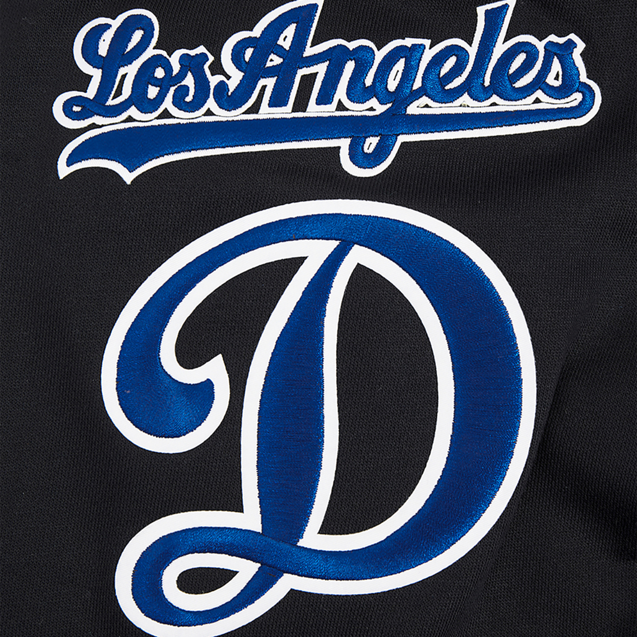 Pro Standard DODGERS OLD ENGLISH FLC PO HOODIE Image 8 of 8. Tap to open photo gallery.
