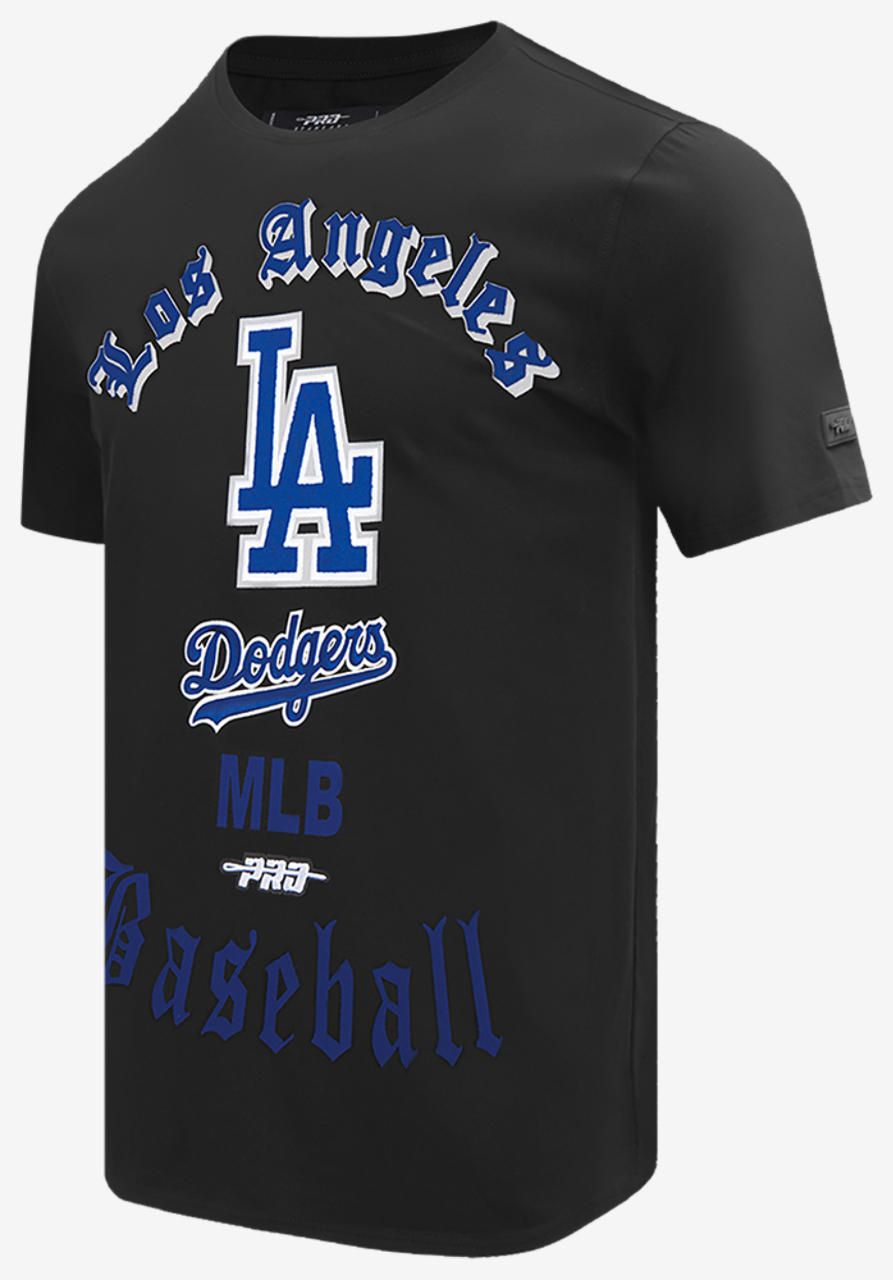 Pro Standard DODGERS OLD ENGLISH SJ TEE Image 3 of 6. Tap to open photo gallery.