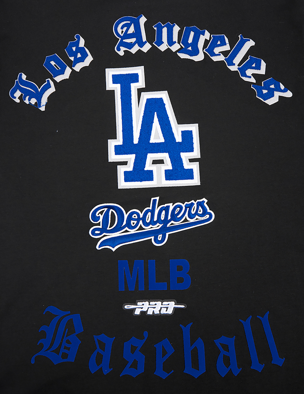 Pro Standard DODGERS OLD ENGLISH SJ TEE Image 6 of 6. Tap to open photo gallery.