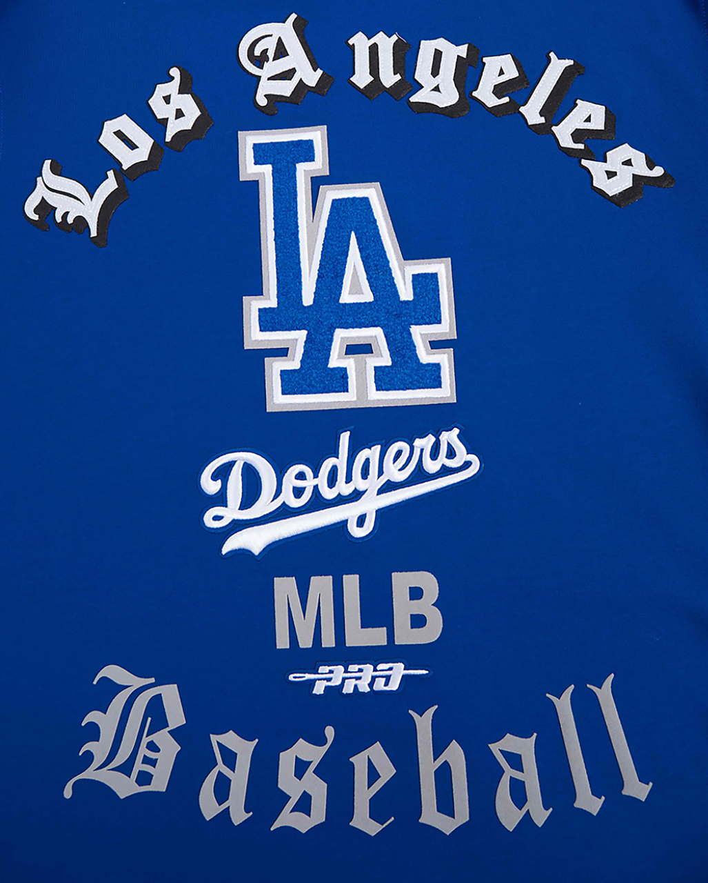 Pro Standard DODGERS OLD ENGLISH SJ TEE Image 5 of 6. Tap to open photo gallery.