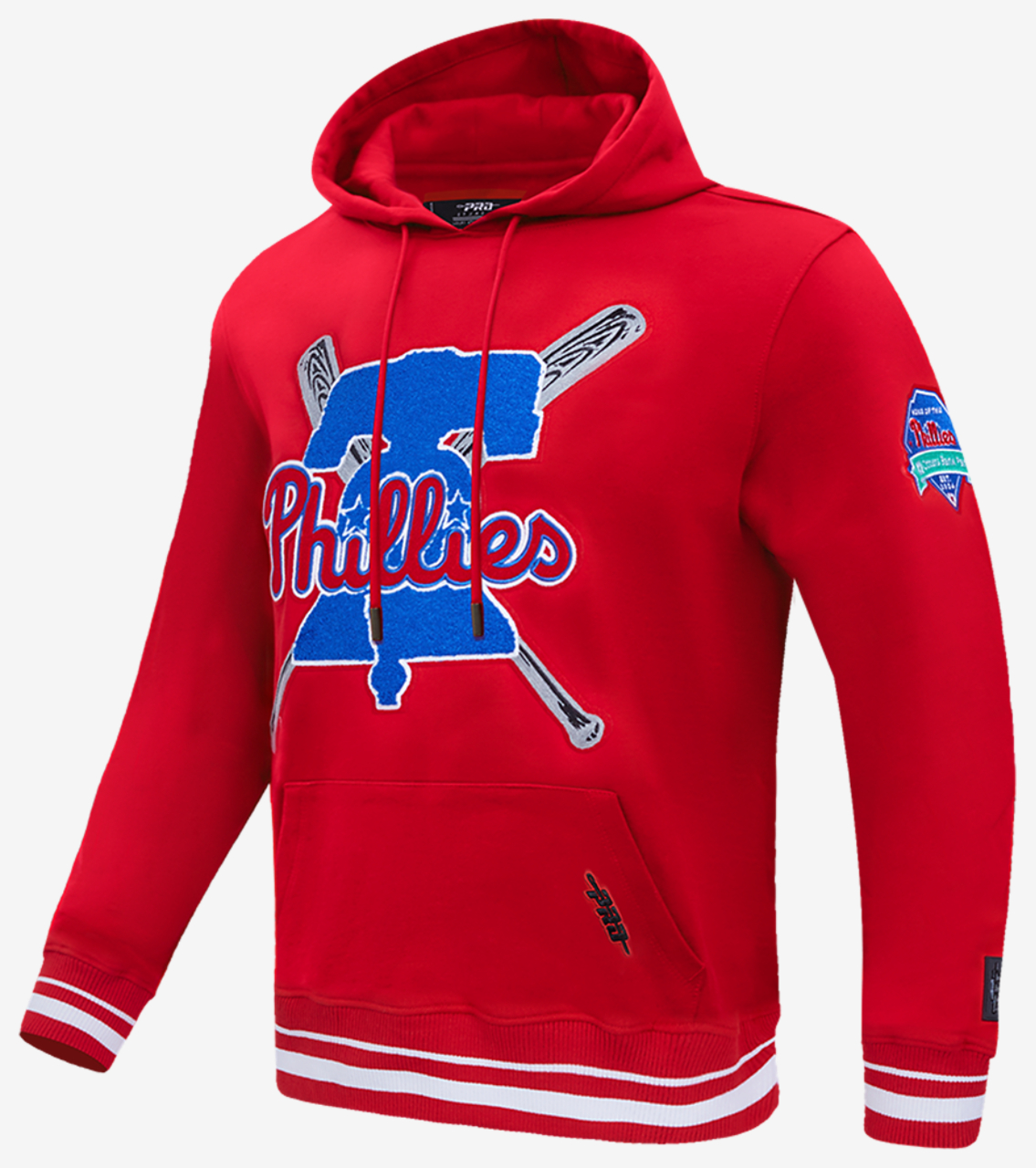 Pro Standard PHILLIES MASH UP M RIB FLC PO HOODIE Image 3 of 8. Tap to open photo gallery.