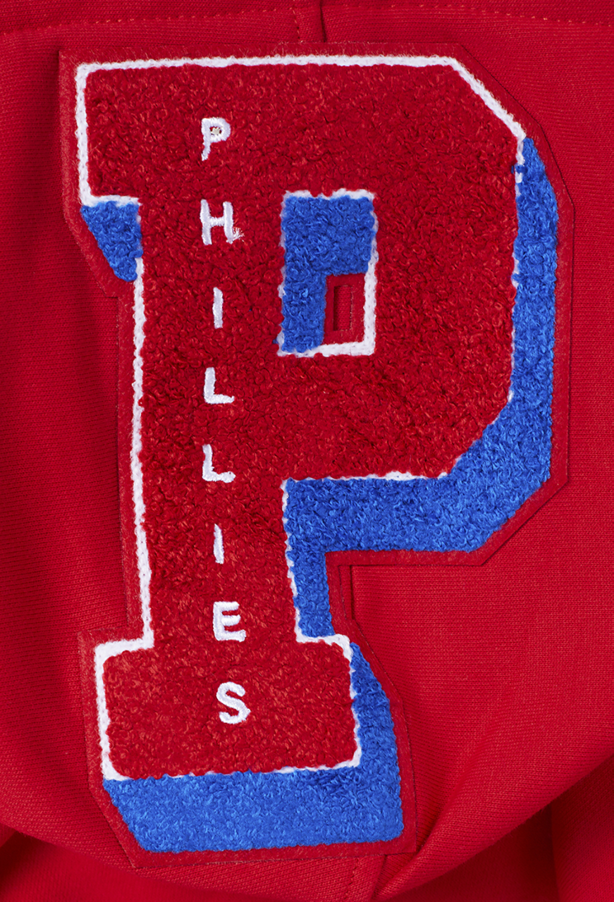 Pro Standard PHILLIES MASH UP M RIB FLC PO HOODIE Image 8 of 8. Tap to open photo gallery.