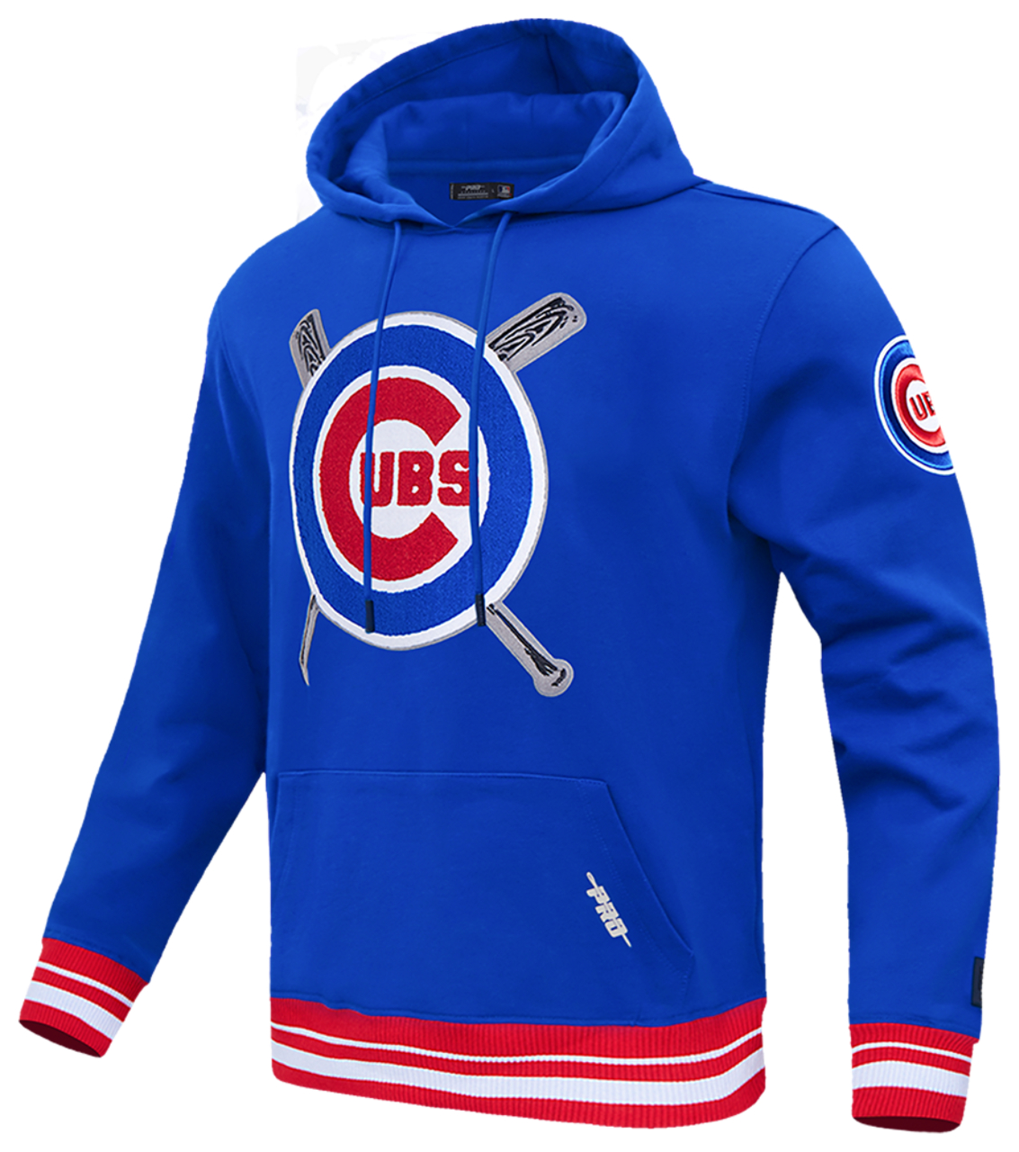 Pro Standard CUBS MASH UP RIB FLC PO HOODIE Image 3 of 8. Tap to open photo gallery.