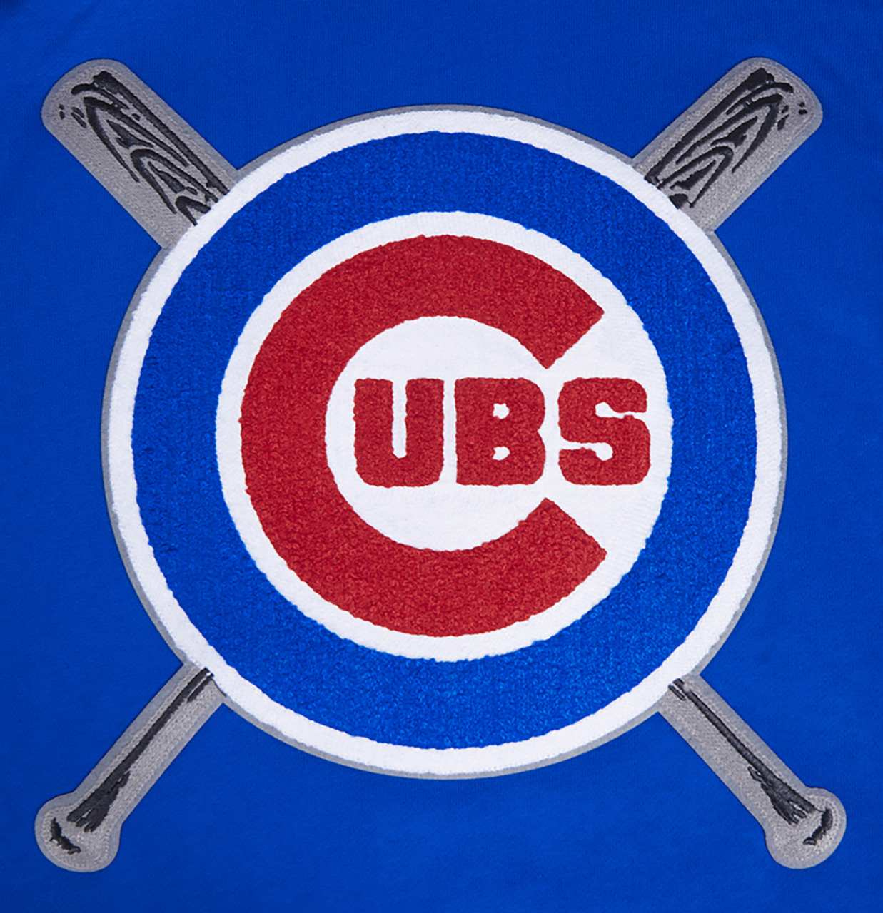Pro Standard CUBS MASH UP RIB FLC PO HOODIE Image 5 of 8. Tap to open photo gallery.