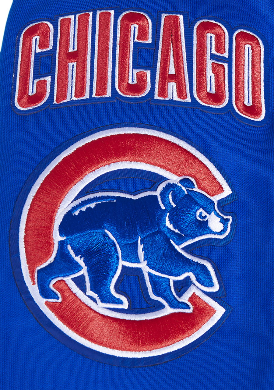 Pro Standard CUBS MASH UP RIB FLC PO HOODIE Image 6 of 8. Tap to open photo gallery.