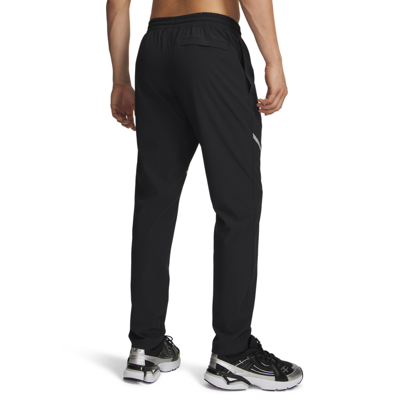 Under Armour Vibe Woven Reflective Pants Image 2 of 4. Tap to open photo gallery.