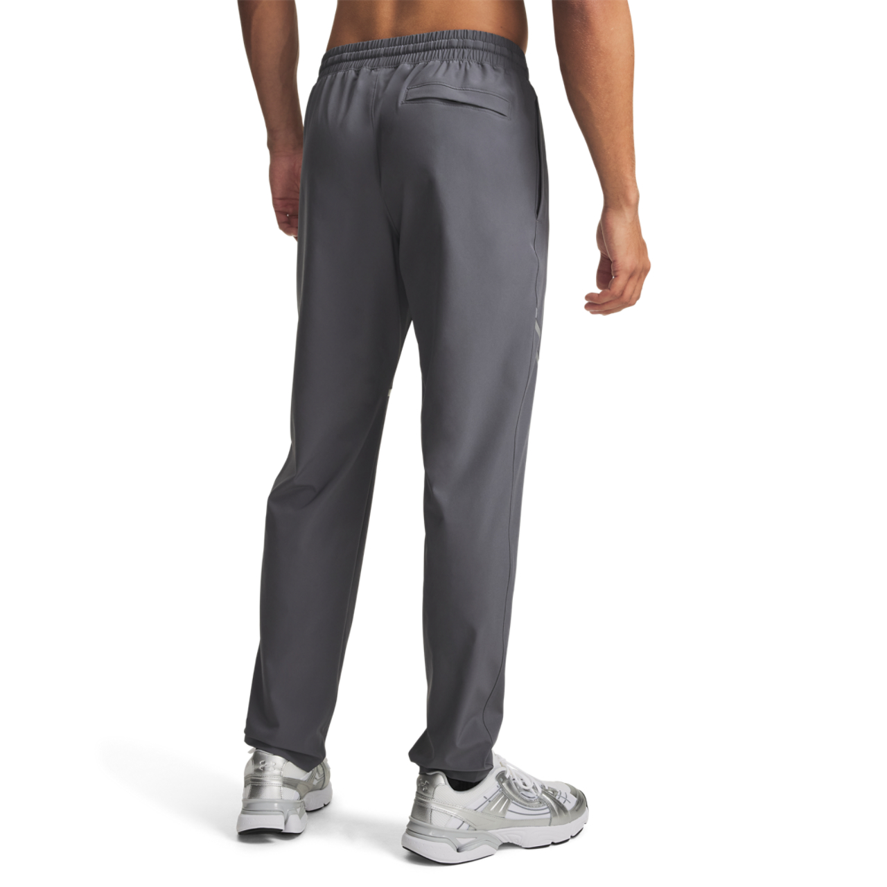 Under Armour Vibe Woven Reflective Pants Image 2 of 4. Tap to open photo gallery.