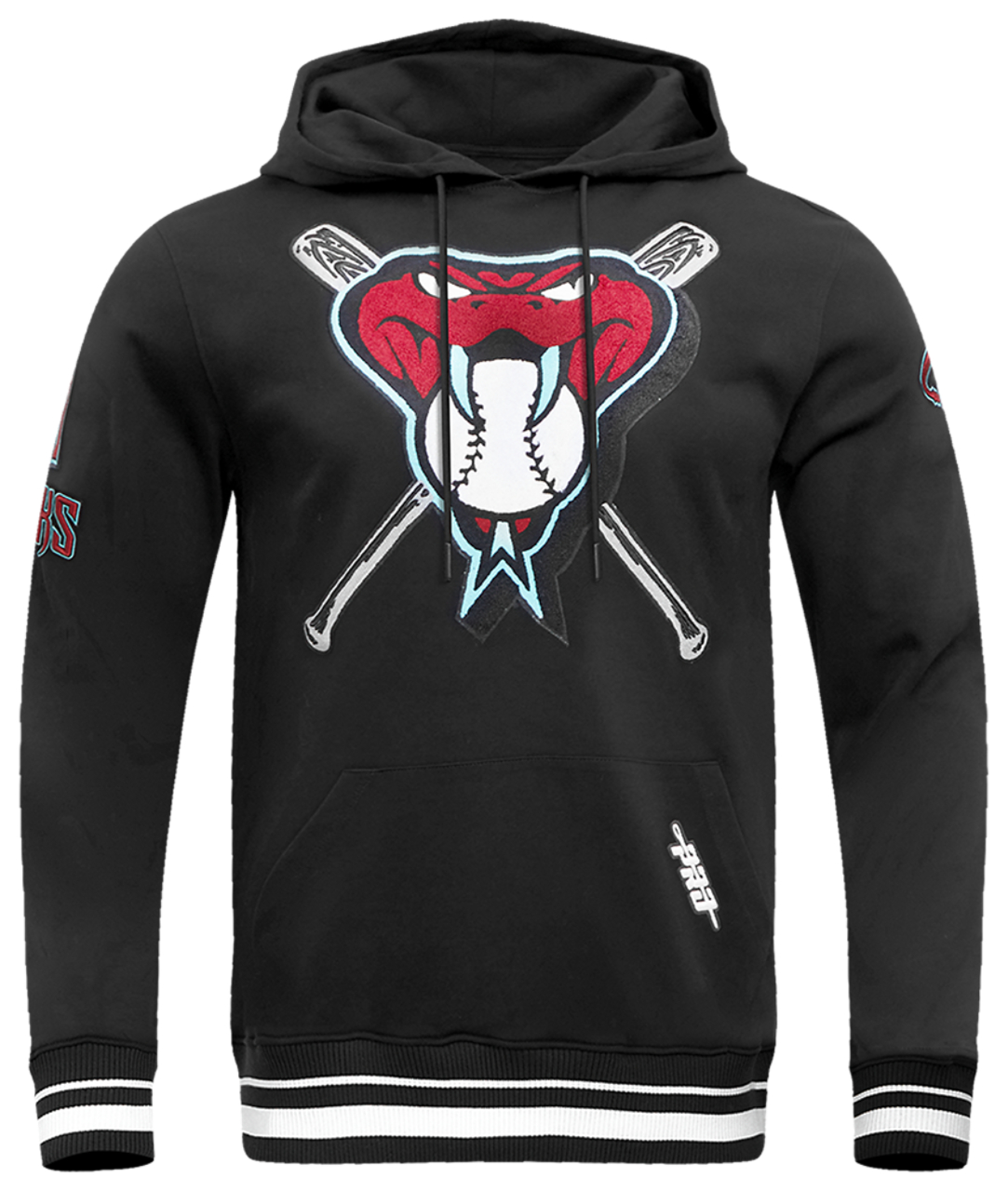 Pro Standard DIAMONDBACKS MASH UP M RIB FLC PO HOODIE Image 1 of 8. Tap to open photo gallery.