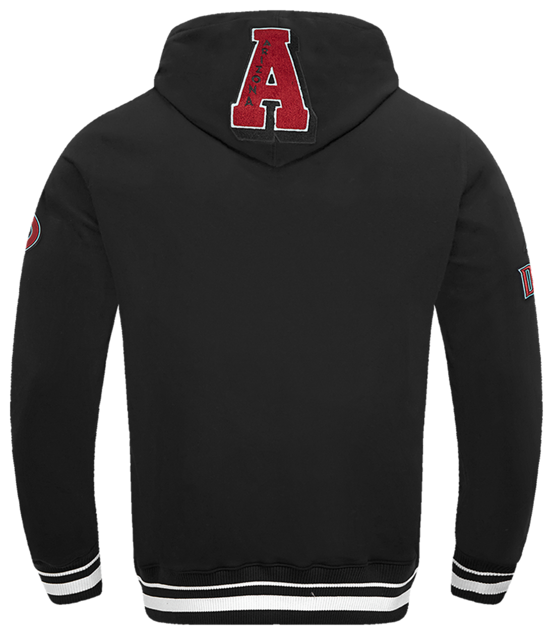 Pro Standard DIAMONDBACKS MASH UP M RIB FLC PO HOODIE Image 2 of 8. Tap to open photo gallery.