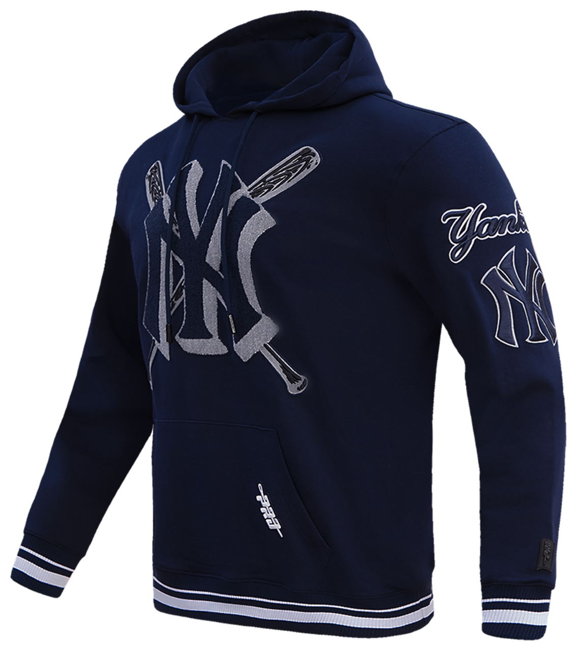 Pro Standard YANKEES MASH UP RIB FLC PO HOODIE Image 3 of 8. Tap to open photo gallery.
