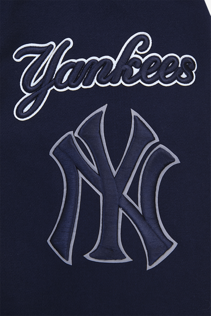 Pro Standard YANKEES MASH UP RIB FLC PO HOODIE Image 8 of 8. Tap to open photo gallery.