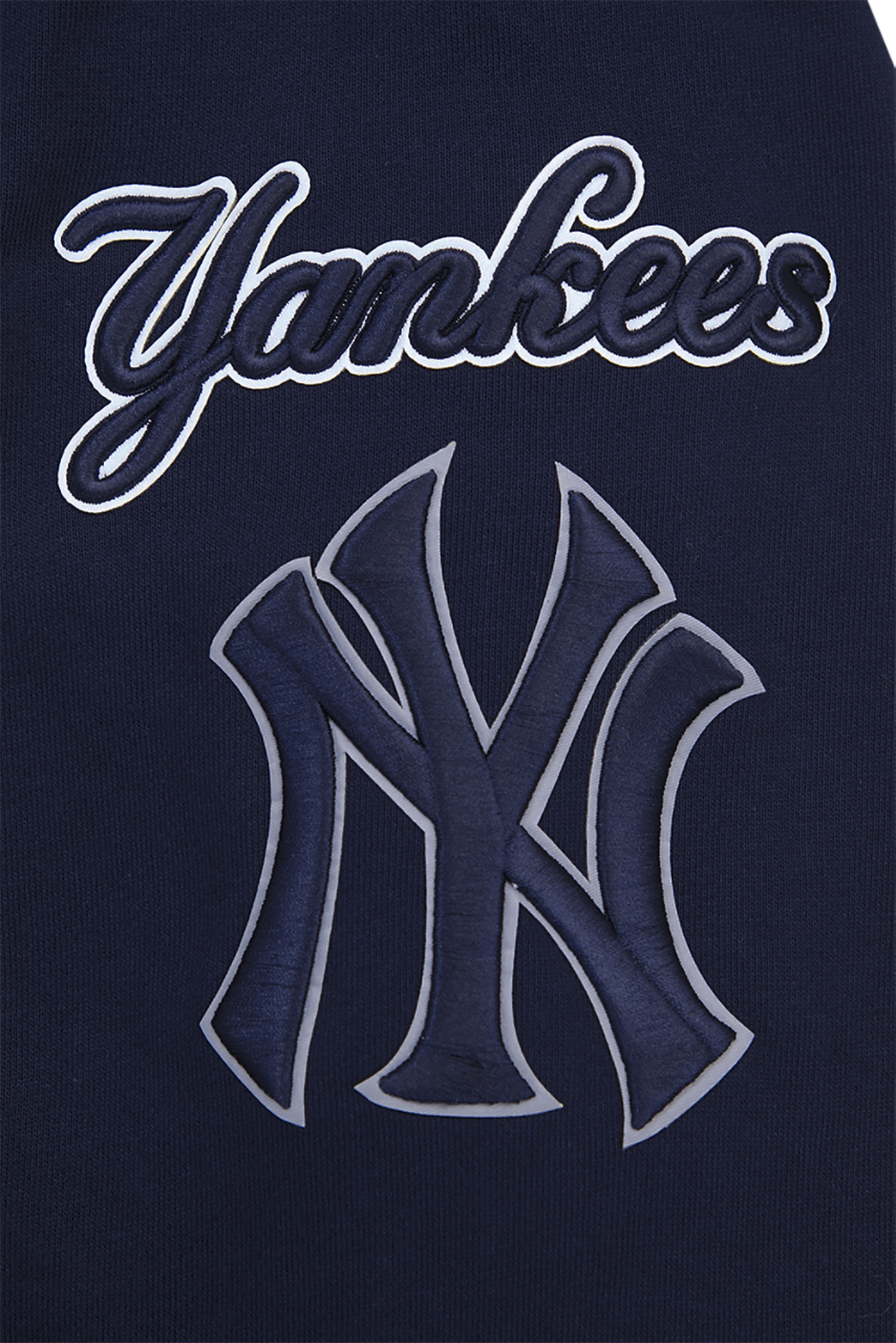 Pro Standard YANKEES MASH UP RIB FLC PO HOODIE Image 8 of 8. Tap to open photo gallery.