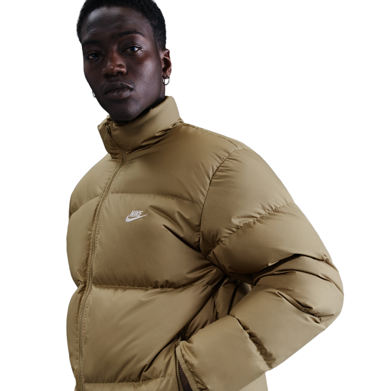 Nike SF Club 550 Puffer Jacket  Image 1 of 5. Tap to open photo gallery.