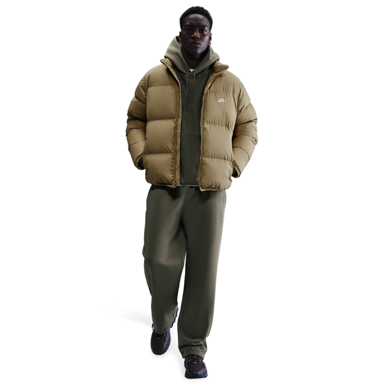 Nike SF Club 550 Puffer Jacket  Image 4 of 5. Tap to open photo gallery.