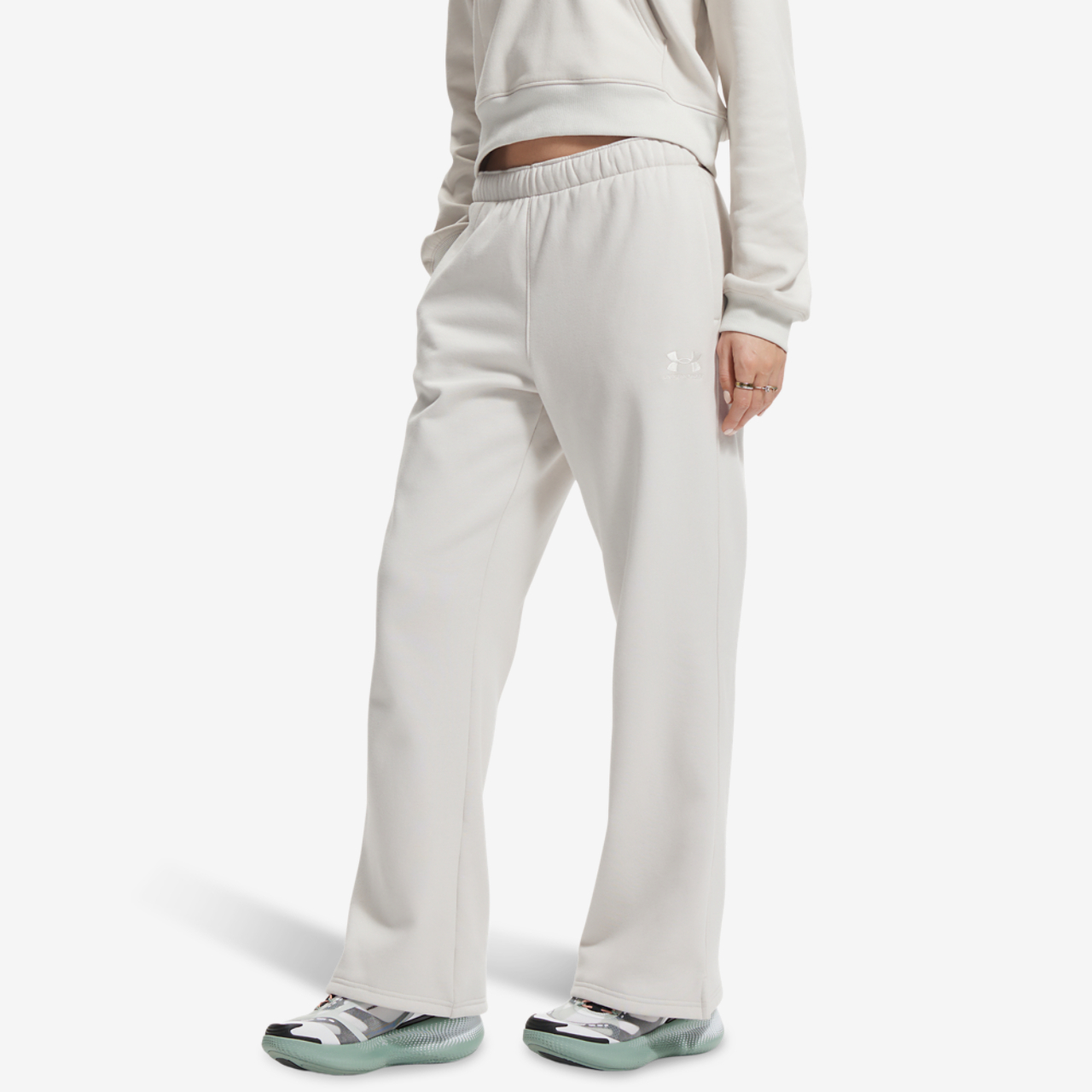 Under Armour Icon Vida Fleece Pant Image 1 of 3. Tap to open photo gallery.