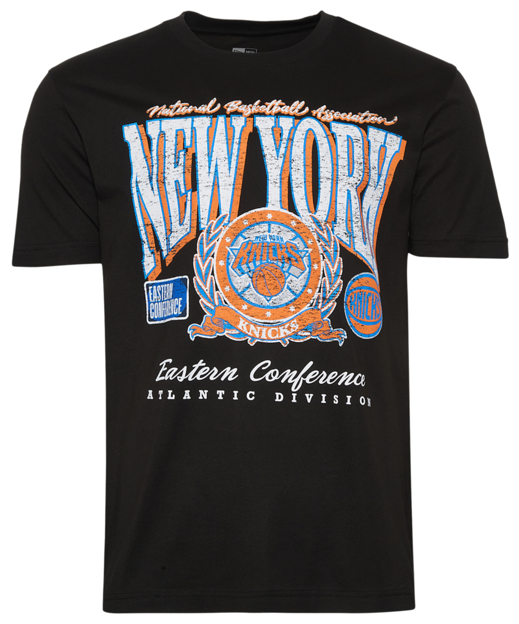 New Era Knicks Short Sleeve T-Shirt Image 1 of 2. Tap to open photo gallery.
