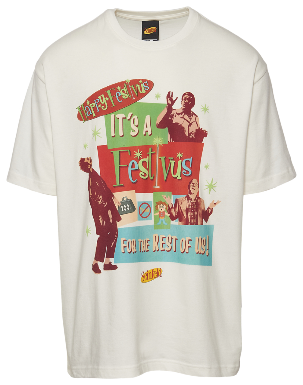 New Era Seinfeld Festivus T-Shirt  Image 1 of 2. Tap to open photo gallery.