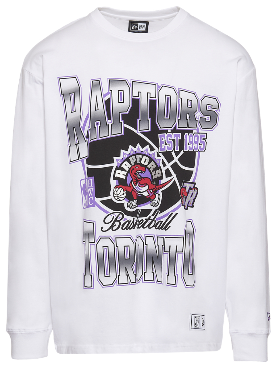 New Era T-shirt à manches longues Raptors HWC Image 1 de 2. Appuyez pour ouvrir la galerie de photos.