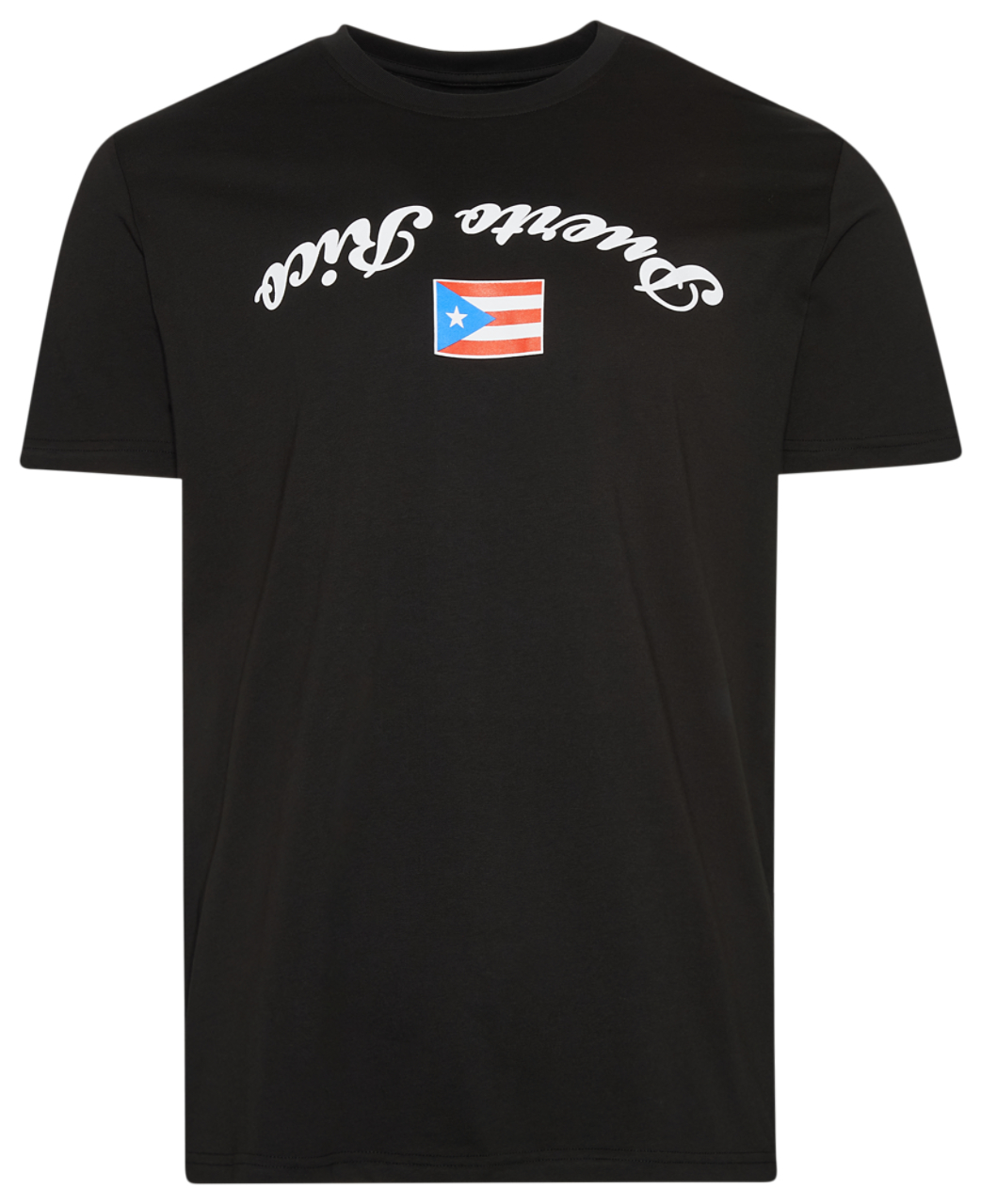 New Era Puerto Rico Upside Down T-Shirt Image 1 of 2. Tap to open photo gallery.