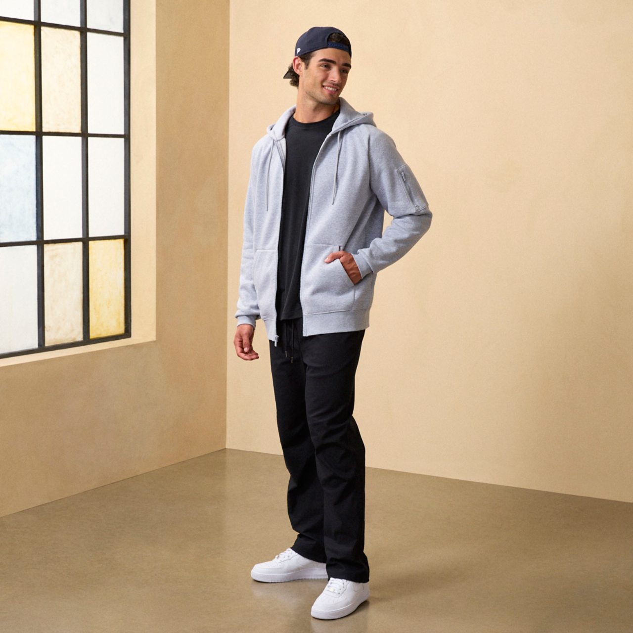 CSG Troupe Full-Zip Hoodie Image 4 of 4. Tap to open photo gallery.