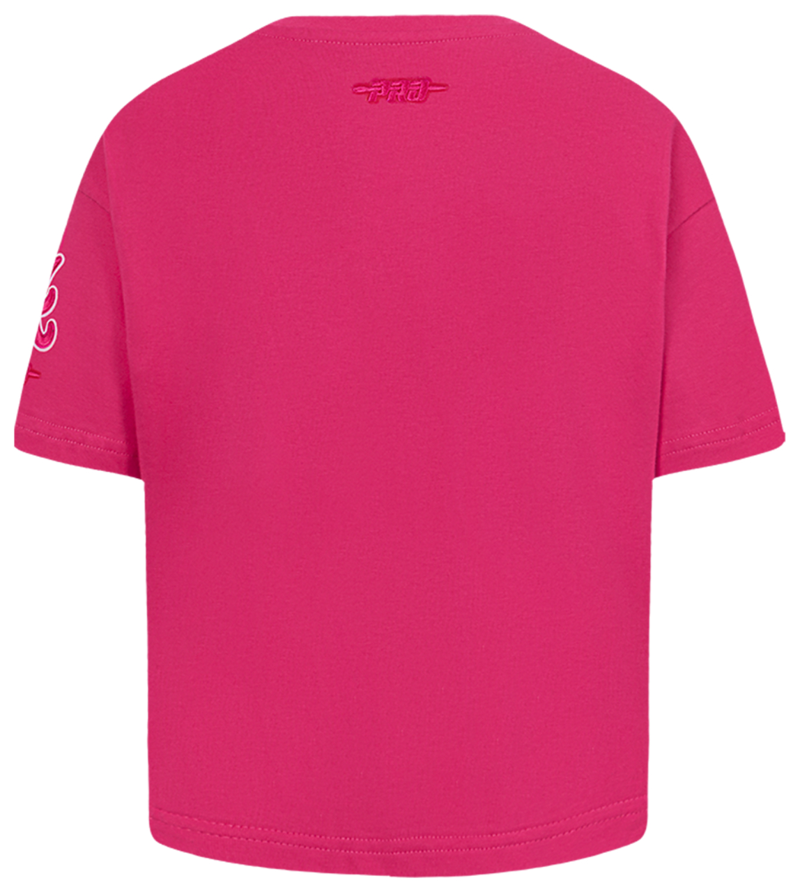 Pro Standard Atlanta Braves Triple Pink Ss Boxy Tee Image 2 of 6. Tap to open photo gallery.