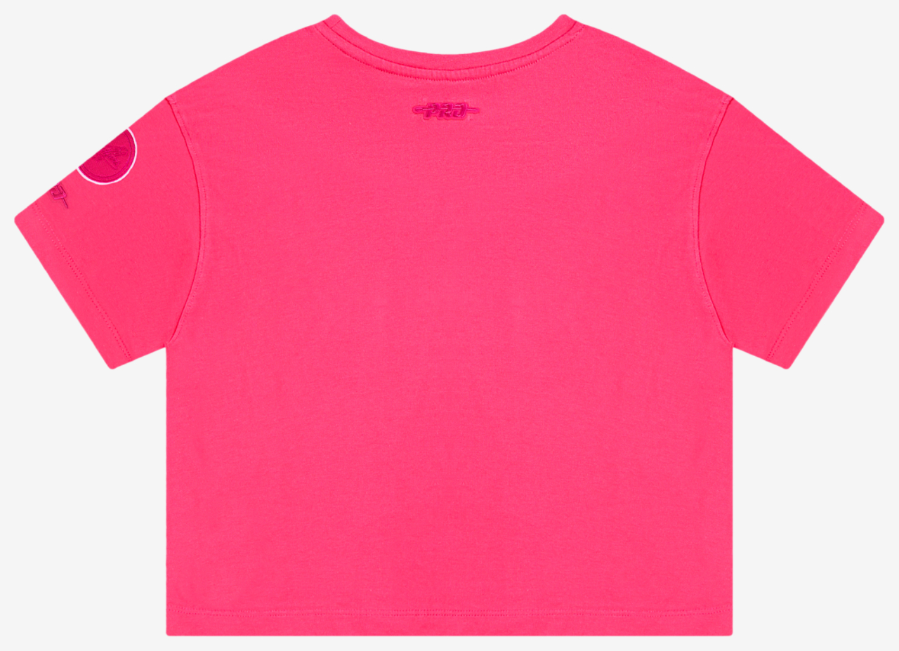 Pro Standard Los Angeles Dodgers Triple Pink Ss Boxy Tee Image 2 of 5. Tap to open photo gallery.