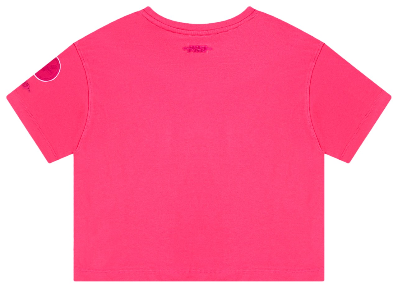 Pro Standard Los Angeles Dodgers Triple Pink Ss Boxy Tee Image 2 of 5. Tap to open photo gallery.