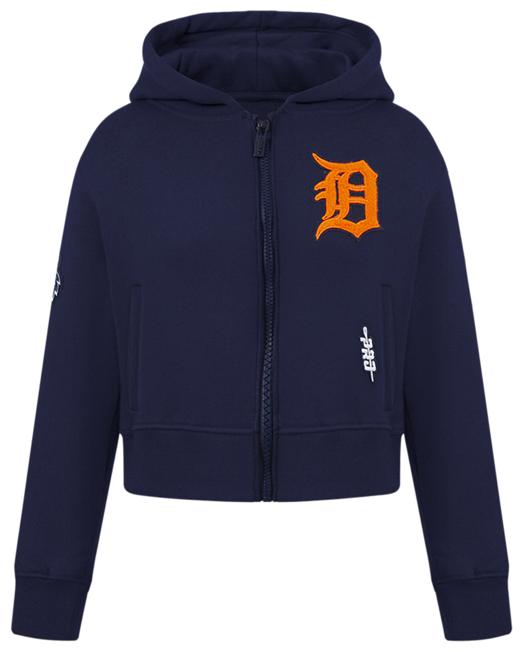 Pro Standard Detroit Tigers Classic Flc Fz Hoodie Image 1 of 8. Tap to open photo gallery.